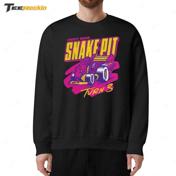 Indy 500. Snake Pit Turn 3 Shirt