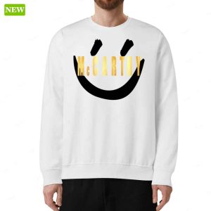 JJ McCarthy Smiley Face Hoodie 4