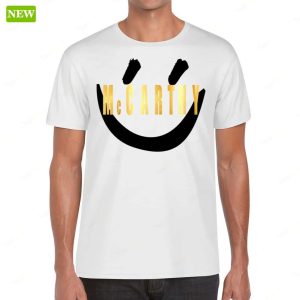 JJ McCarthy Smiley Face Premium SS Shirt 2