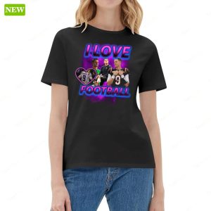 Joe Burrow I Love Football Shirt 5