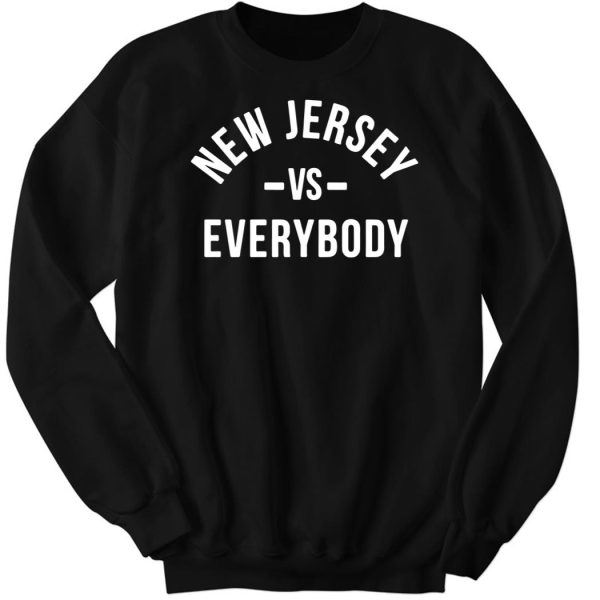 Jon Bon Jovi New Jersey Vs Everybody Long Sleeve Shirt