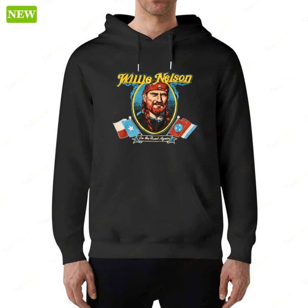 Kelly Clarkson Wearing Willie Nelson Hoodie