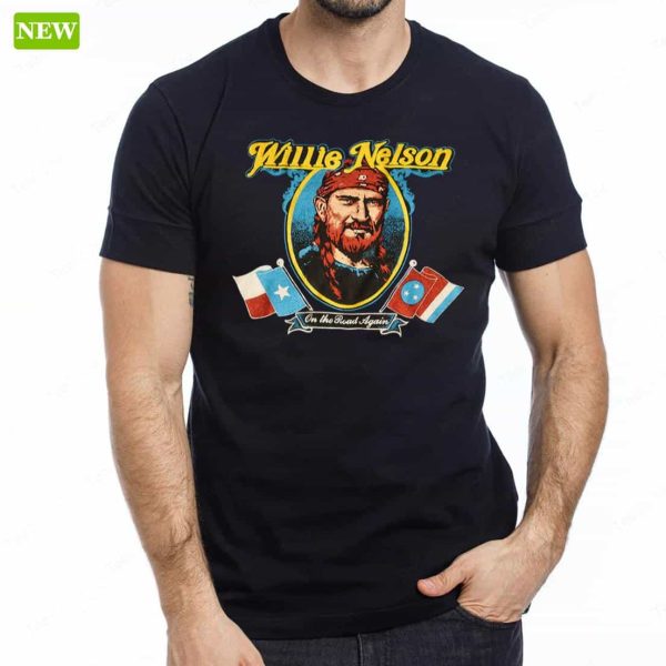 Kelly Clarkson Wearing Willie Nelson Shirt