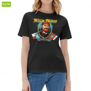 Kelly Clarkson Wearing Willie Nelson Sweatshirt 4