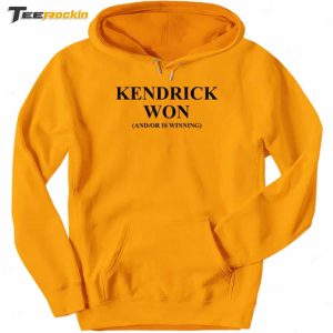 Kendrick Won And Or Is Winning Shirt 4
