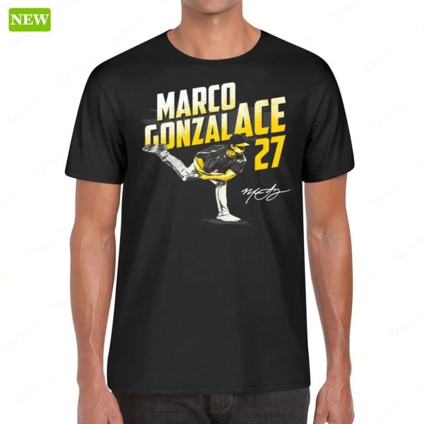 Marco GonzalACE Gonzales #27 Signature T-Shirt