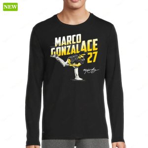 Marco GonzalACE Gonzales 27 Signature T Shirt 2