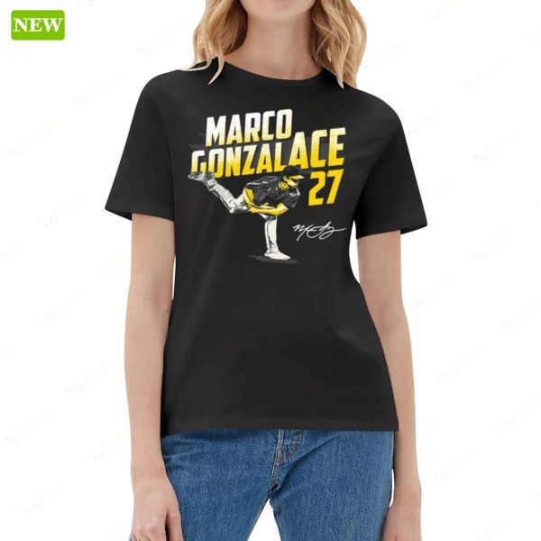 Marco GonzalACE Gonzales #27 Signature T-Shirt