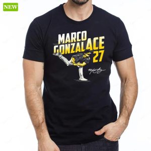 Marco GonzalACE Gonzales 27 Signature T Shirt 5