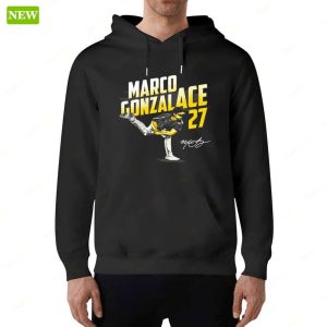 Marco GonzalACE Gonzales 27 Signature T Shirt 6