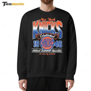 NBA New York Knicks Ertablirhed 1946 Shirt 4 NBA New York Knicks Ertablirhed 1946 Shirt 5