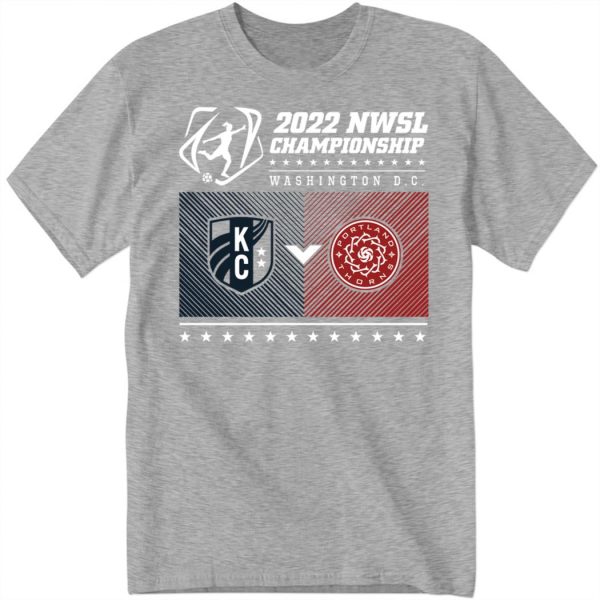 NWSL 2022 Match-up Portland Thorns Vs Kc Current Ladies Boyfriend Shirt