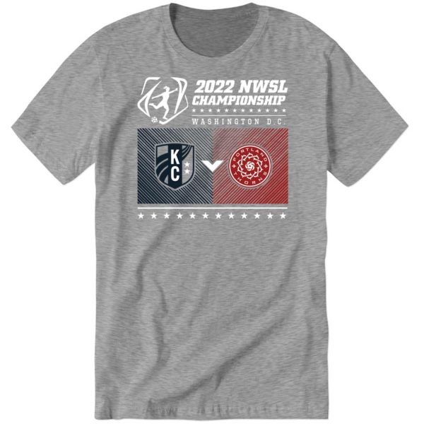 NWSL 2022 Match-up Portland Thorns Vs Kc Current Ladies Boyfriend Shirt