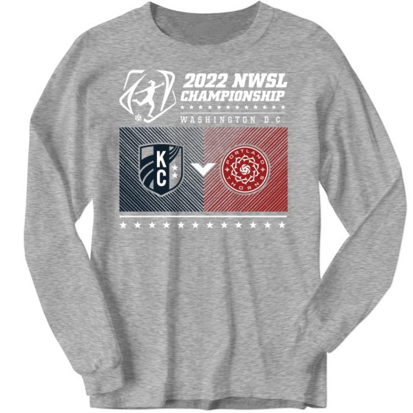 NWSL 2022 Match-up Portland Thorns Vs Kc Current Ladies Boyfriend Shirt