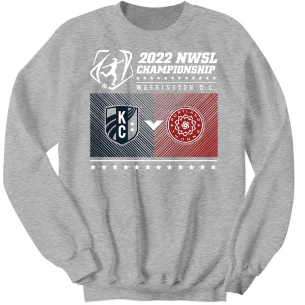 NWSL 2022 Match-up Portland Thorns Vs Kc Current Ladies Boyfriend Shirt