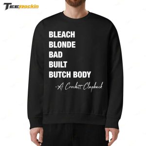 New Jasmine Crockett Bleach Blond Bad Built Butch Body Hoodie 2