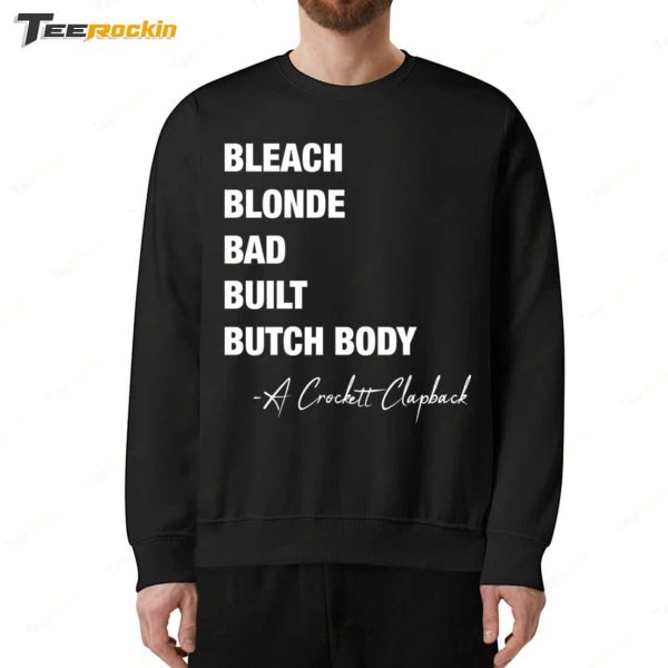 New Jasmine Crockett Bleach Blond Bad Built Butch Body Hoodie