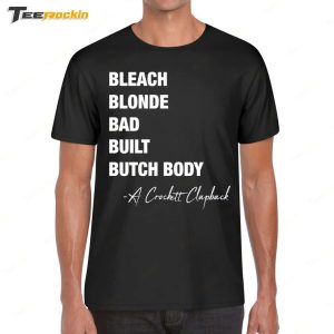 New Jasmine Crockett Bleach Blond Bad Built Butch Body Hoodie 3