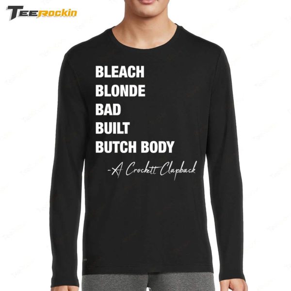 New Jasmine Crockett Bleach Blond Bad Built Butch Body Hoodie