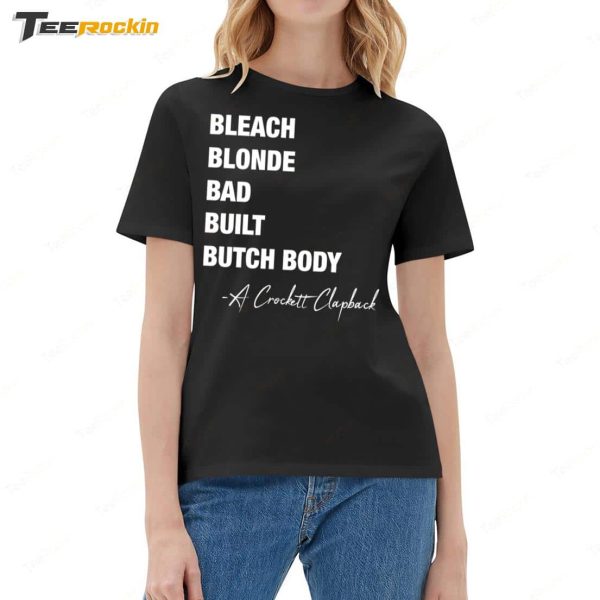 New Jasmine Crockett Bleach Blond Bad Built Butch Body Hoodie