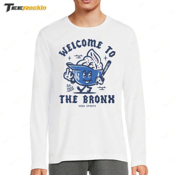 New York Yankees Soft Serve Welcome The Bronx Hoodie