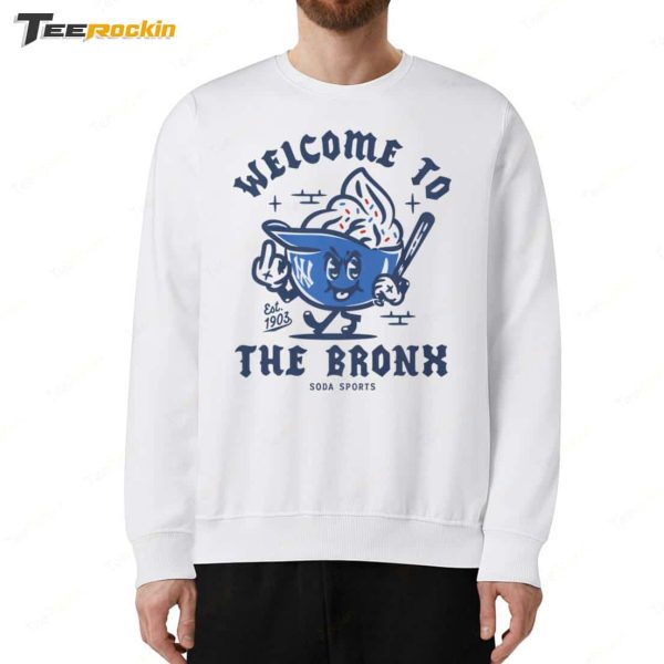 New York Yankees Soft Serve Welcome The Bronx Hoodie