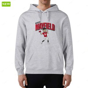 Official Baker Mayfield Caricature Hoodie 1