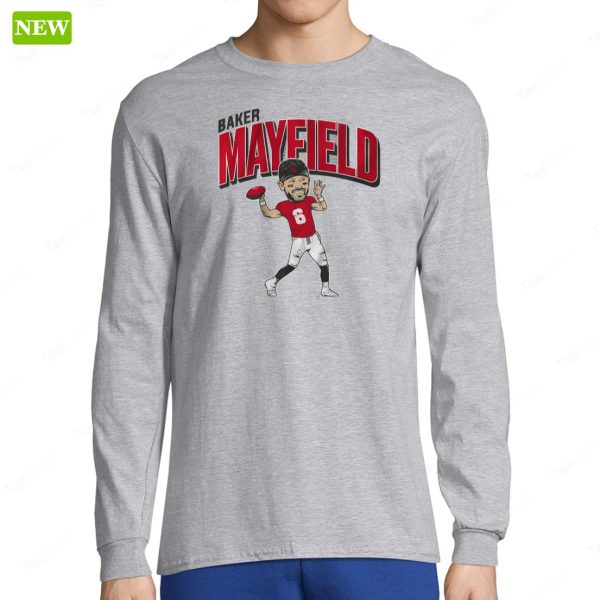 Official Baker Mayfield Caricature Hoodie