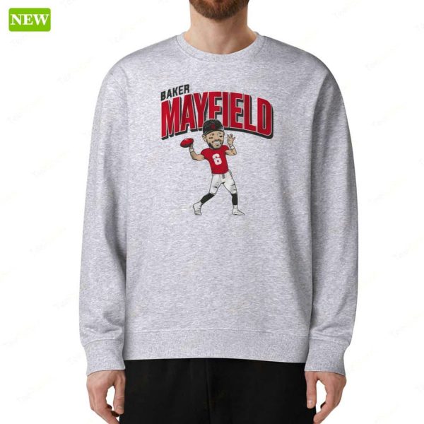 Official Baker Mayfield Caricature Hoodie