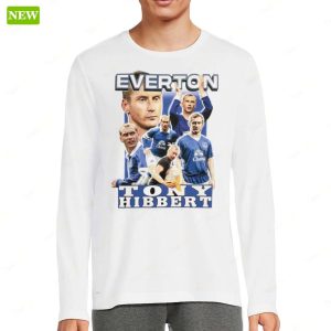 Official Everton Tony Hibbert Bootleg Long Sleeve Shirt 1