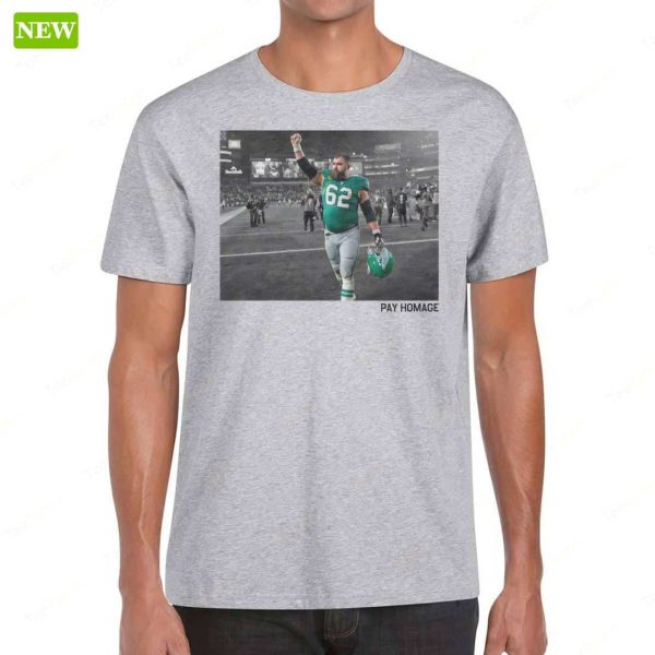 Official Jason Kelce Pay Homage Shirt