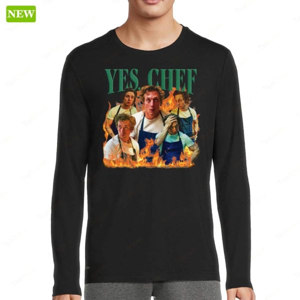 Official Jeremy Allen Yes Chef Shirt