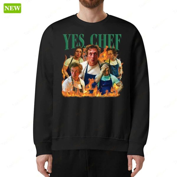 Official Jeremy Allen Yes Chef Shirt