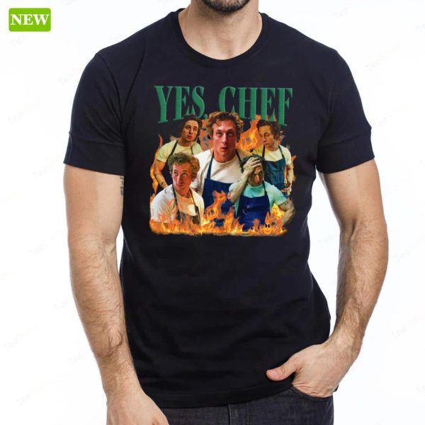 Official Jeremy Allen Yes Chef Shirt