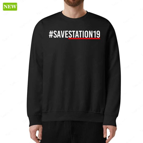 Official #SaveStation19 Hoodie