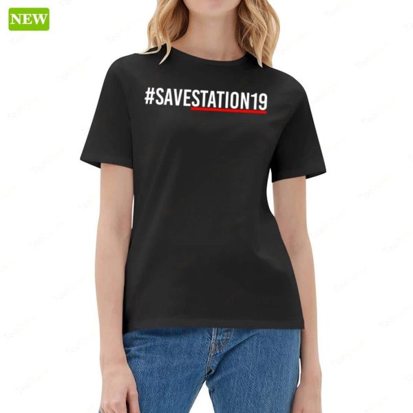 Official #SaveStation19 Hoodie