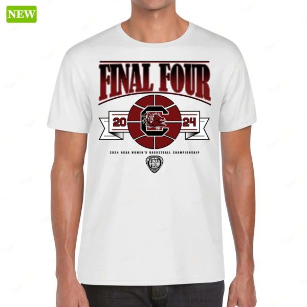 Official South Carolina Women’s Basketball 2024 Final Four Shirt