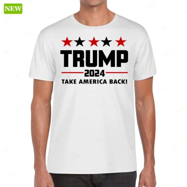 Official Trump 2024 Take America Back Premium SS Shirt