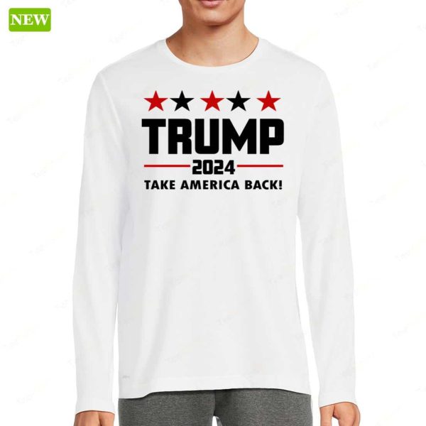 Official Trump 2024 Take America Back Premium SS Shirt