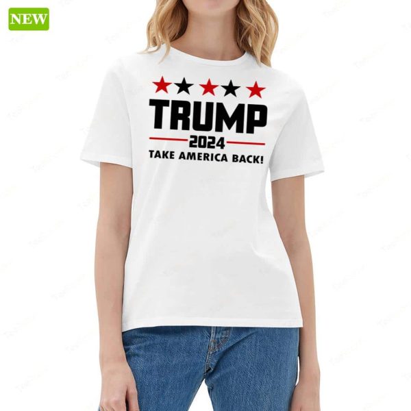 Official Trump 2024 Take America Back Premium SS Shirt