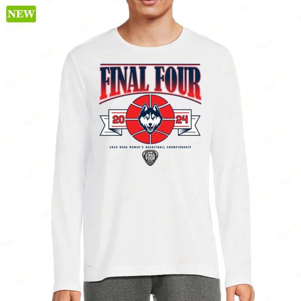 Official Uconn Women’s Basketball 2024 Final Four Shirt