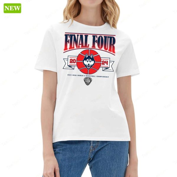 Official Uconn Women’s Basketball 2024 Final Four Shirt