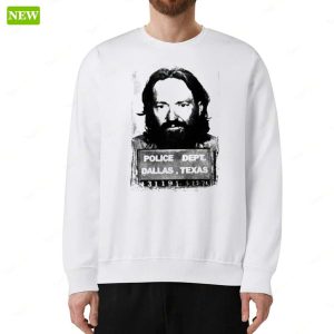 Official Willie Nelson Mugshot Hoodie 3 Official Willie Nelson Mugshot Hoodie 4