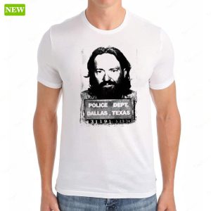 Official Willie Nelson Mugshot Premium SS Shirt 1