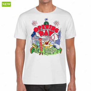 Opening Day Madness Chicago Baseball Chaos Tee Shirt 1