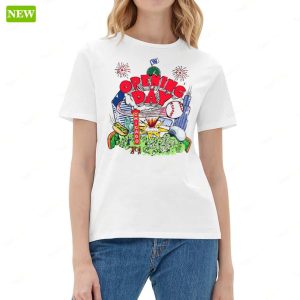 Opening Day Madness Chicago Baseball Chaos Tee Shirt 3 Opening Day Madness Chicago Baseball Chaos Tee Shirt 4