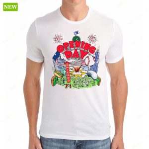 Opening Day Madness Chicago Baseball Chaos Tee Shirt 4 Opening Day Madness Chicago Baseball Chaos Tee Shirt 5
