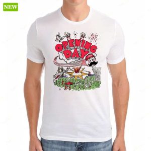 Opening Day Madness Cincinnati Baseball Chaos Tee Shirt 5