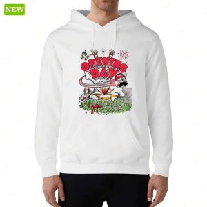 Opening Day Madness Cincinnati Baseball Chaos Tee Shirt 6