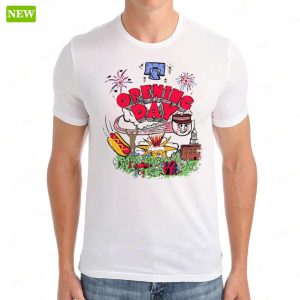 Opening Day Madness Philly Baseball Chaos Tee Shirt 5